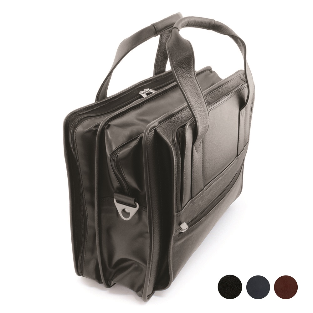 Accent Sandringham Nappa Leather Carry On Flight Bag