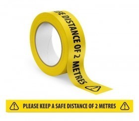 Social Distancing Warning Tape