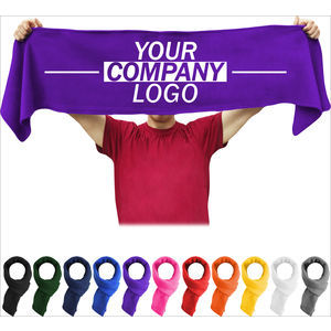 Logo Printed Fan Scarf