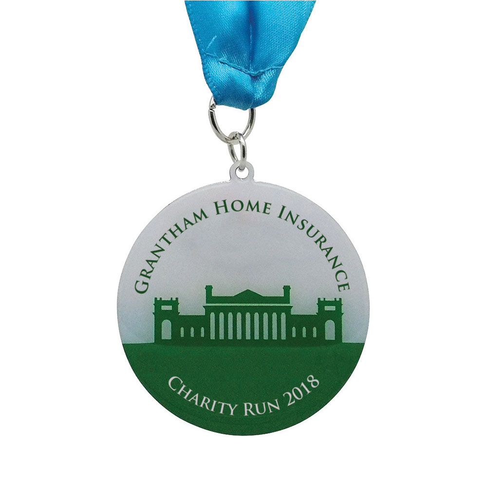 40mm Medal Printed Full Colour (0.7mm)