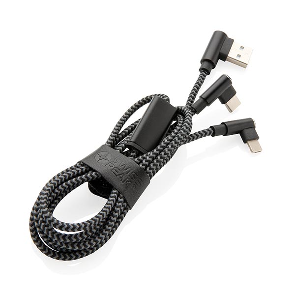 Swiss Peak Luxury 3-In-1 Cable
