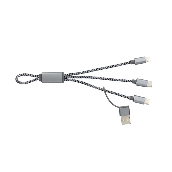 4-In-1 Mini Braided Cable