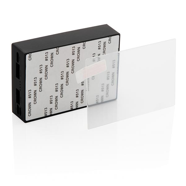 Tempered Glass 5.000 Mah Wireless Powerbank