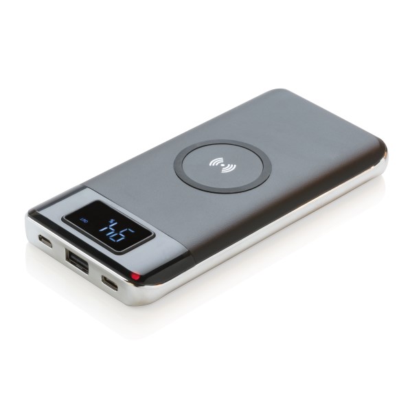 10.000 Mah Powerbank With Wireless 5W Charger