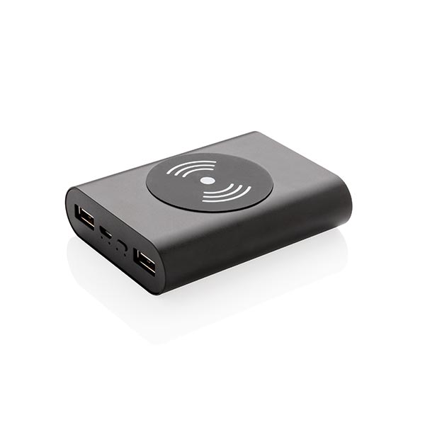 Aluminium 5.000 Mah Wireless 5W Pocket Powerbank