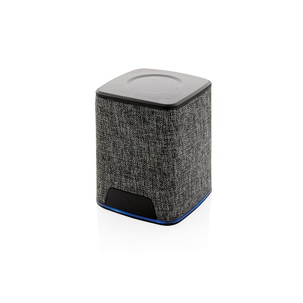 Light Up Logo Fabric 3W Wireless Speaker