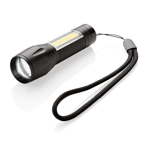 Led 3W Focus Torch With Cob