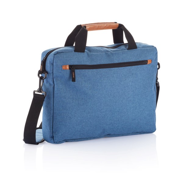 Fashion Duo Tone Laptop Bag