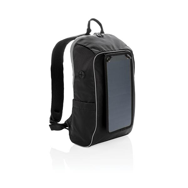 Solar Panel Power Hiking Backpack PVC Free