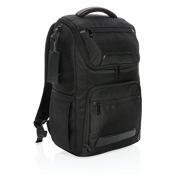 Swiss Peak RPET Voyager USB & RFID 15.6"Laptop Backpack