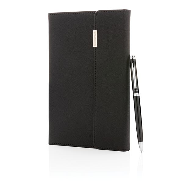 Swiss Peak Deluxe A5 Notebook And Pen Set