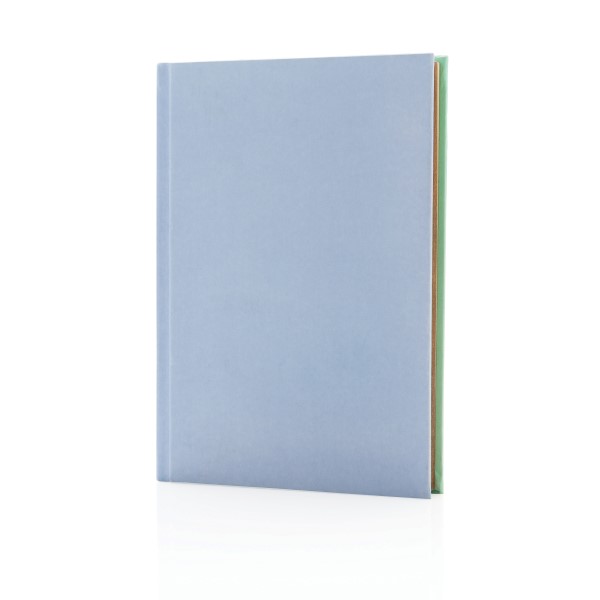 Deluxe Fabric 2-In-1 A5 Notebook Ruled & Plain