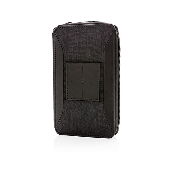 Swiss Peak Modern Travel Wallet With Wireless Charging