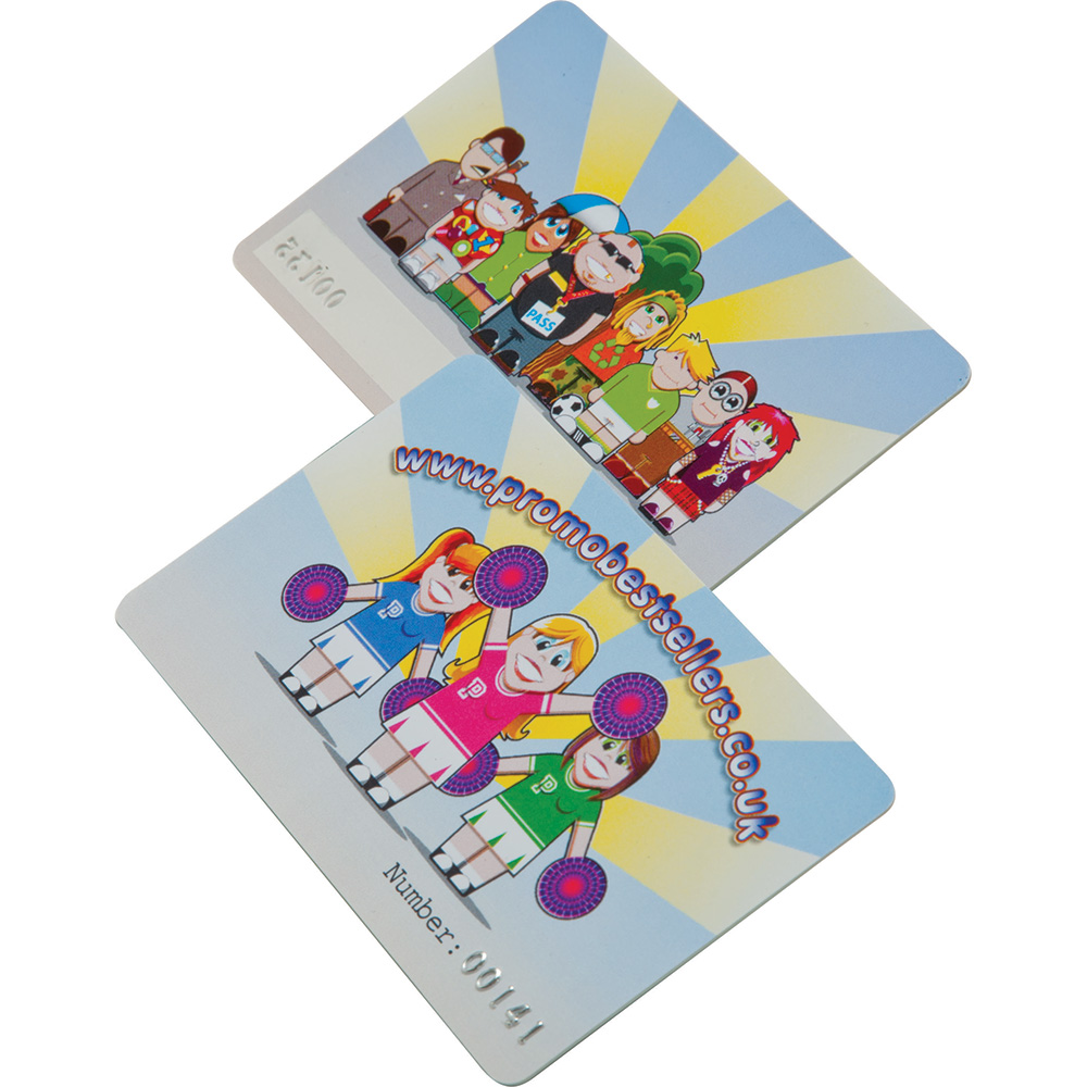 Printed Plastic Cards (125X80mm: 0.76mm Thick)