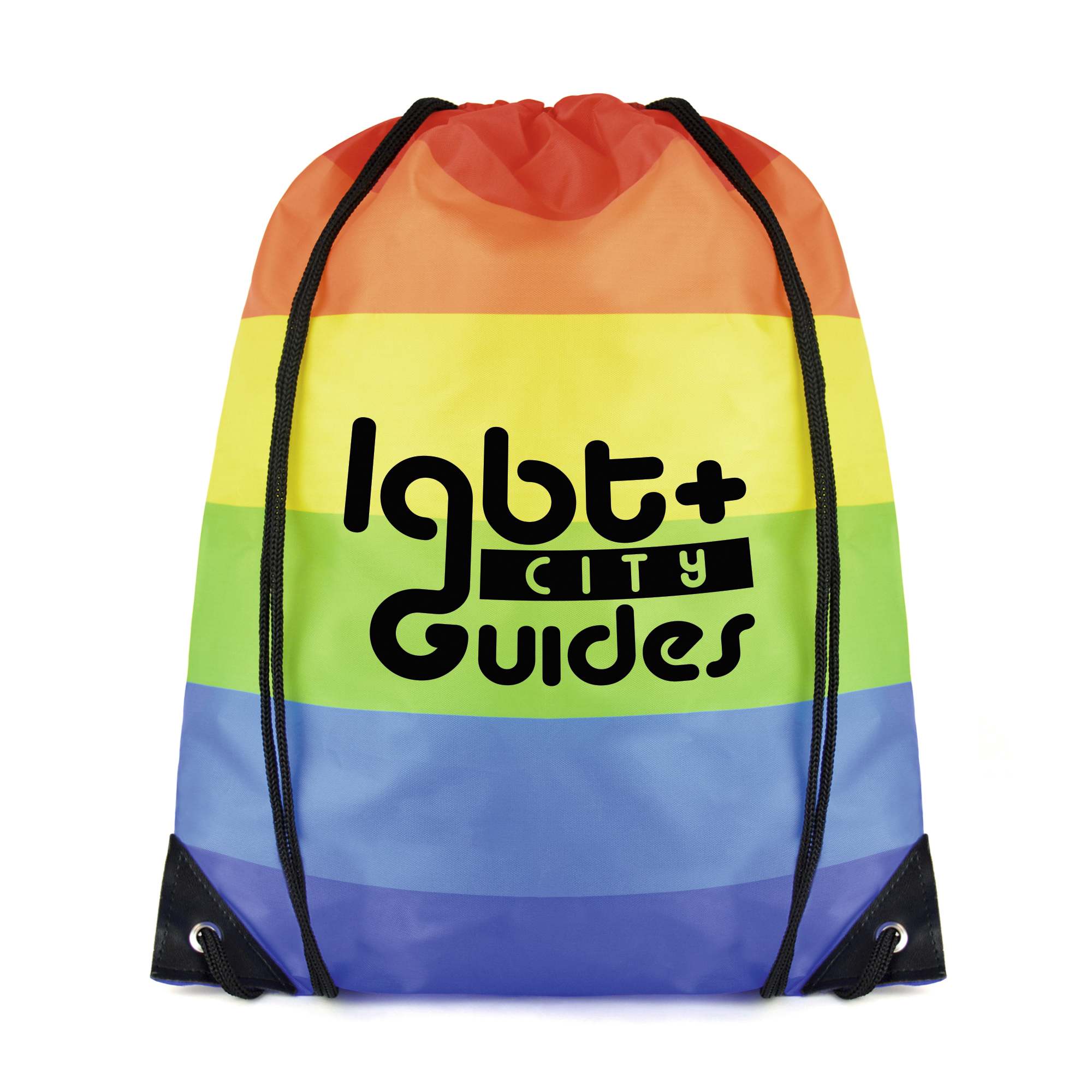 Rainbow Drawstring Bag