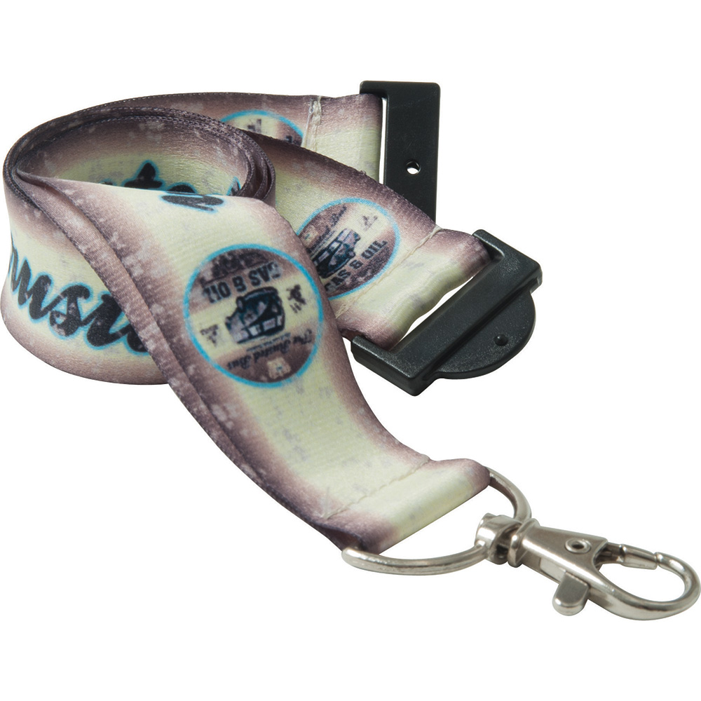 25mm Recycled Pet Dye Sub Lanyard