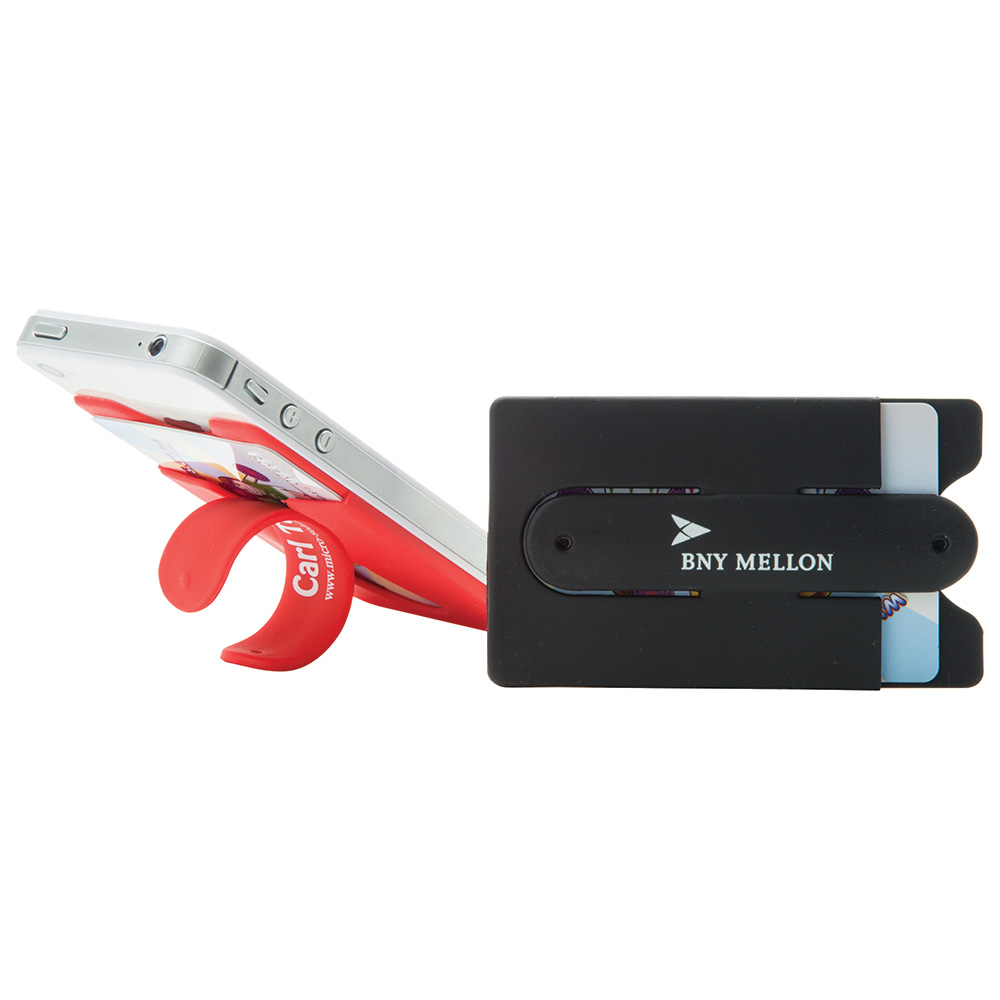 Silicone Smart Wallet With Stand