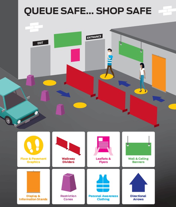 Social Distancing Leaflets & Flyers