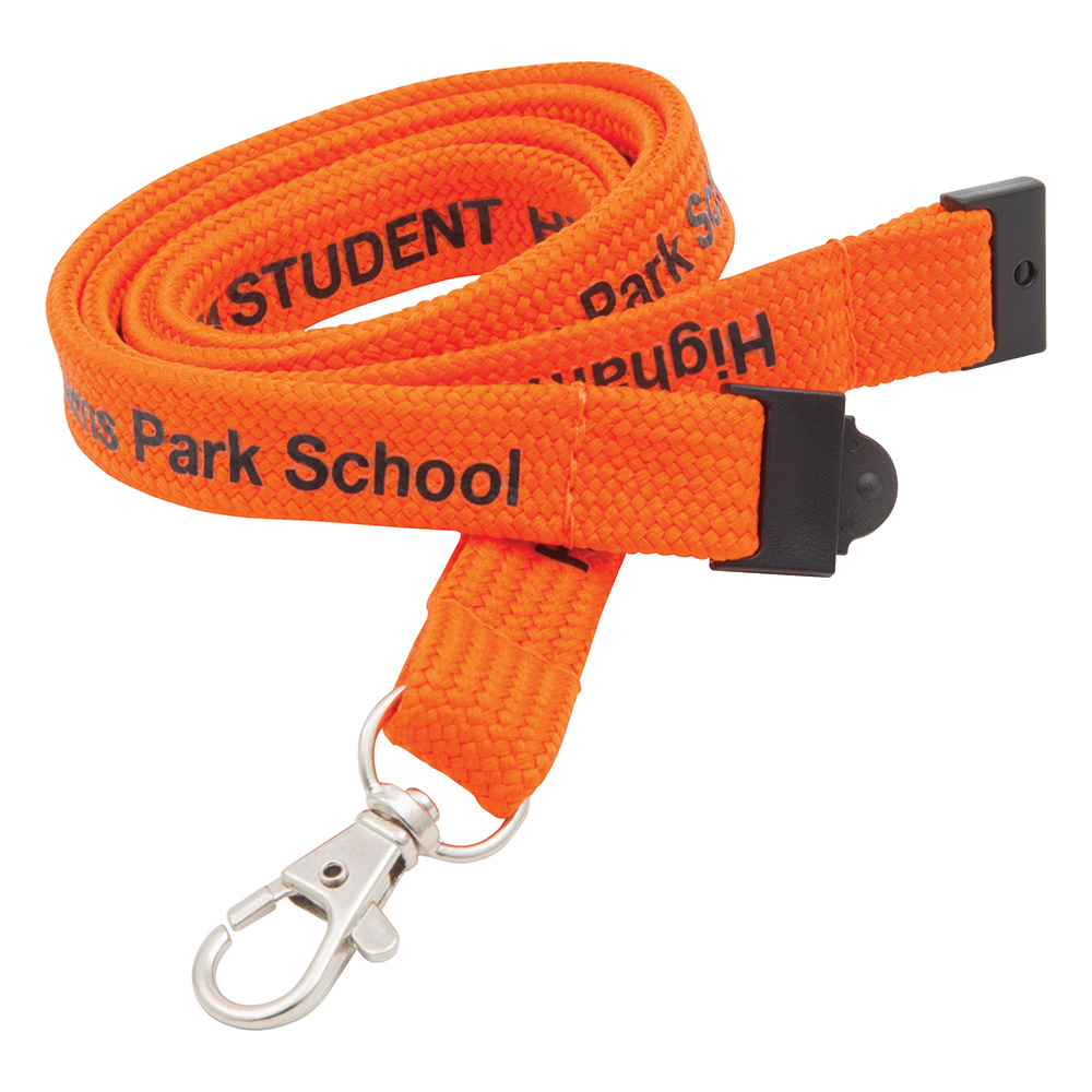 15mm Tubular Polyester Lanyard