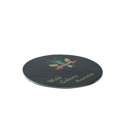 Round Slate Coaster (8cm)