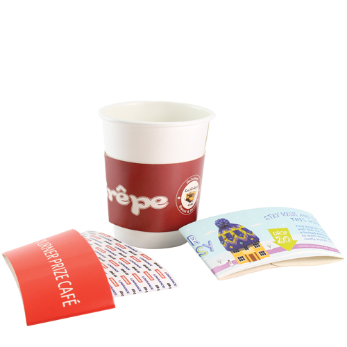 Full Colour Printed Cup Sleeve  8-10oz/240-300ml