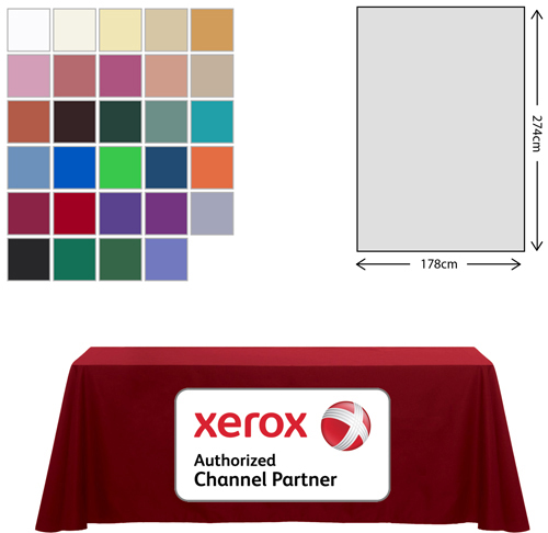 Fabric Rectangular Tablecloth (178 X 275cm) *