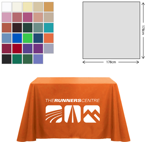 Fabric Square Tablecloth (178 X 178cm)
