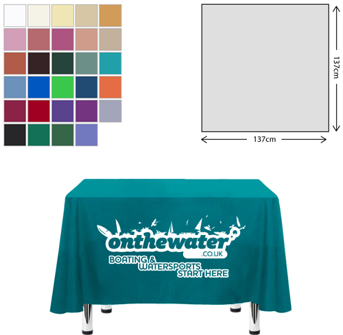 Fabric Square Tablecloth (138 X 138cm)