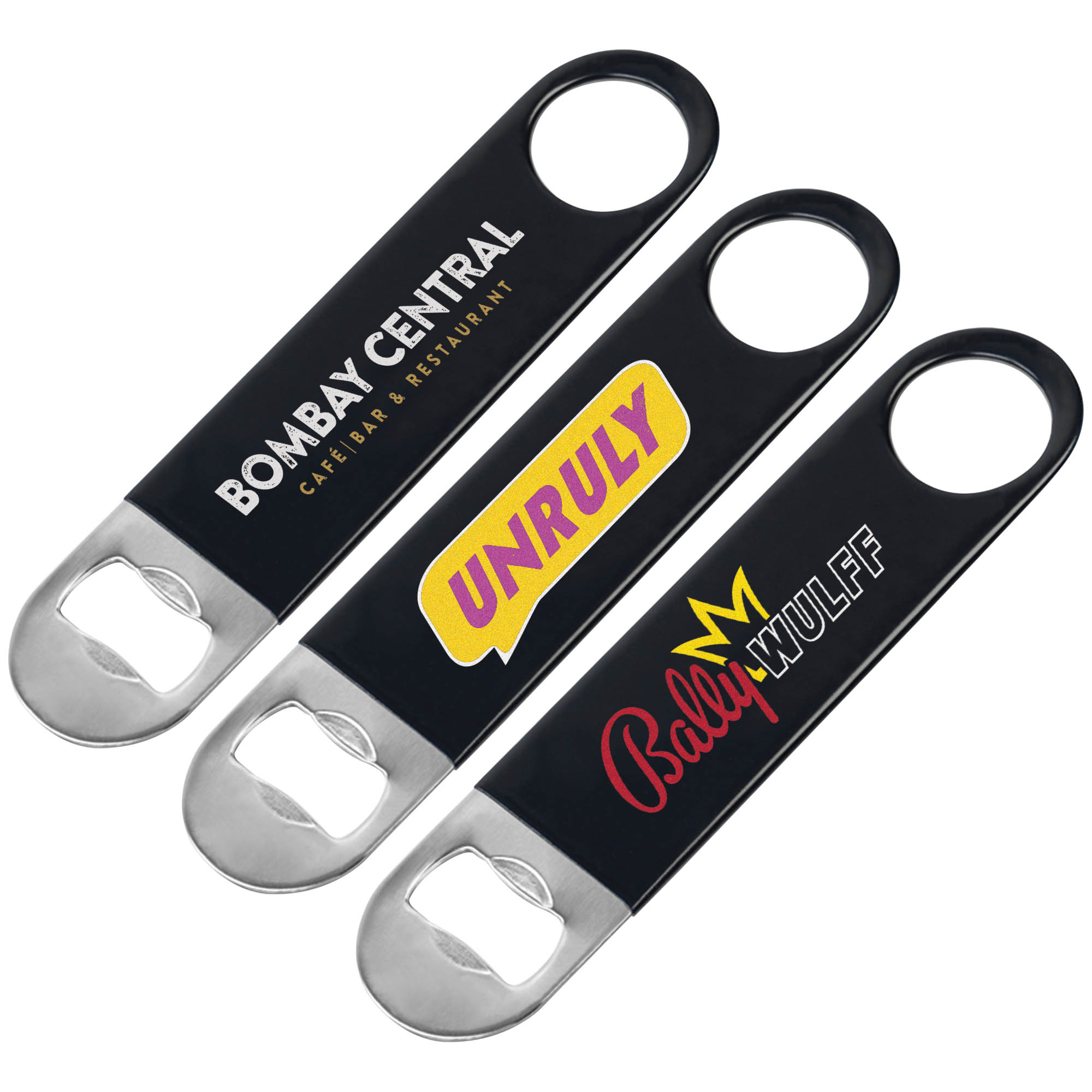 Black Vinyl Coated Metal Bar Blade