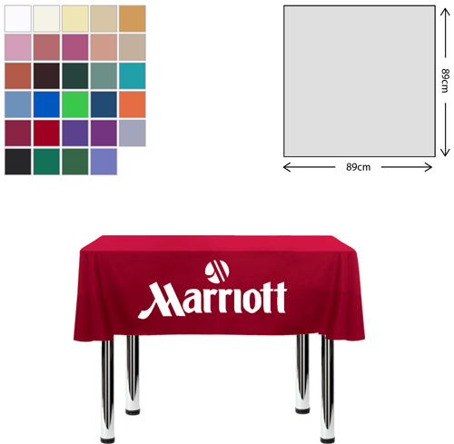 Fabric Square Tablecloth (89 X 89cm)