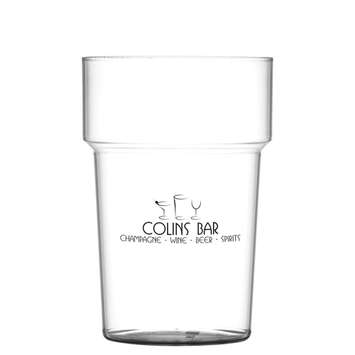 Reusable Plastic Tumbler (568ml/20oz/Pint) - Polystyrene