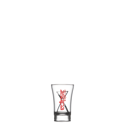Reusable Twister Shot Glass (30ml/15ml+15ml) - Polystyrene