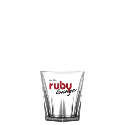 Reusable Prism Rocks Glass (255ml/9oz) - Polycarbonate