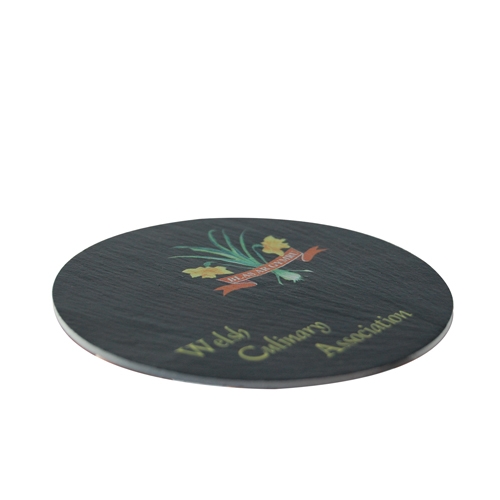Round Slate Coaster (10cm)