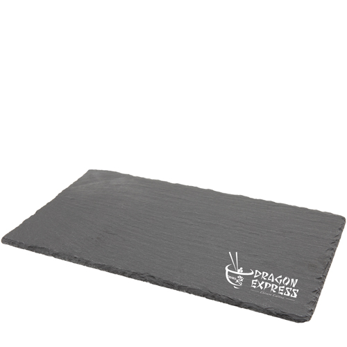 Natural Edge Slate Platter (25X13cm)