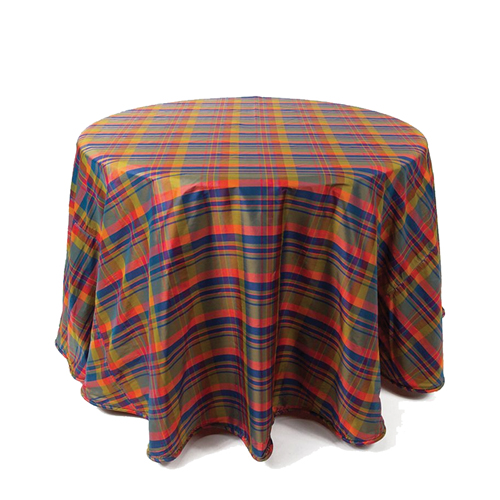 Full Colour, Full Coverage Table Cloth - 230cm Diameter