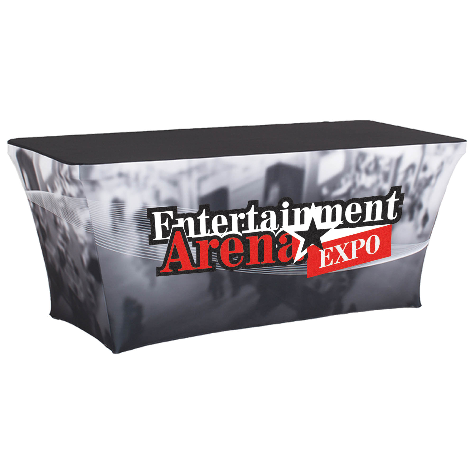 Full Colour, Full Coverage Stretch Table Cloth (L183Xw76Xh74cm)