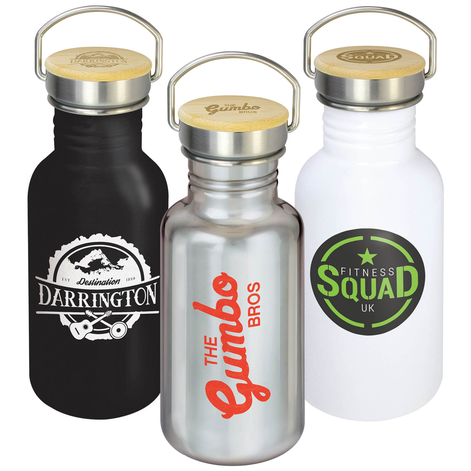 Traveller Canteen - Bamboo Lid (500ml)