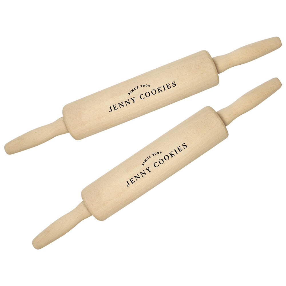 Wooden Rolling Pin - Revolving Center (42cm)