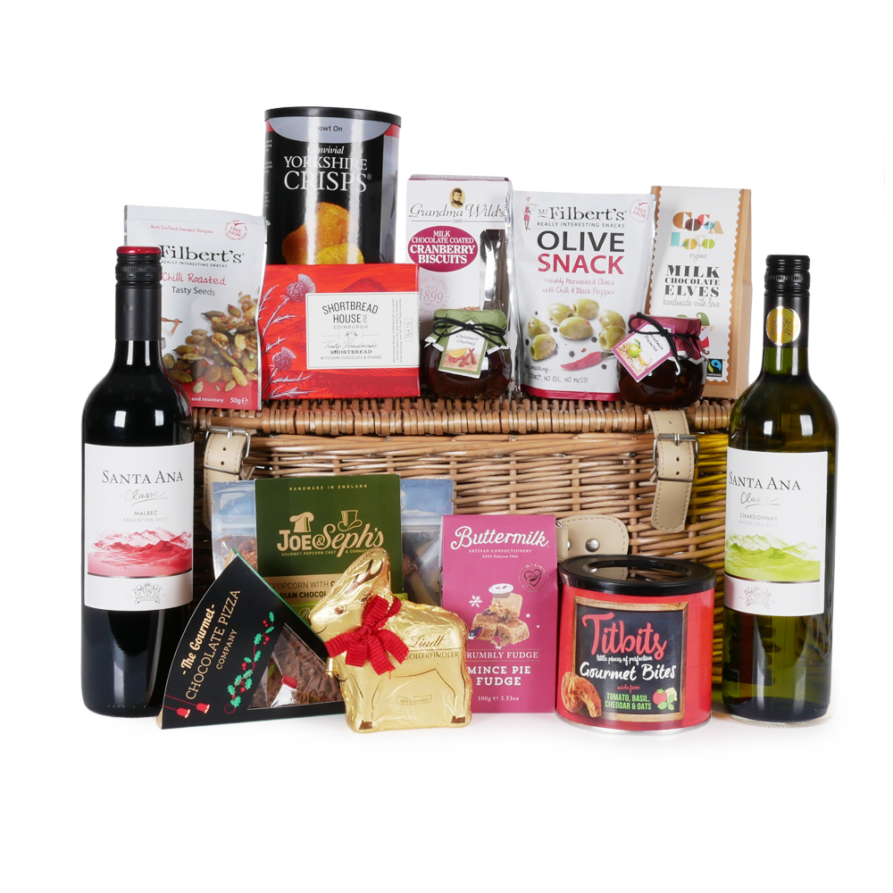 Family Treats & Wine Duo Hamper