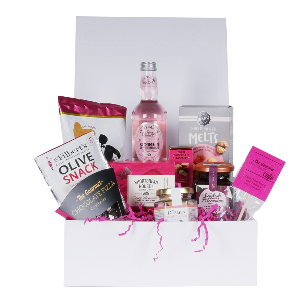 Pink Gin & Nibbles Hamper