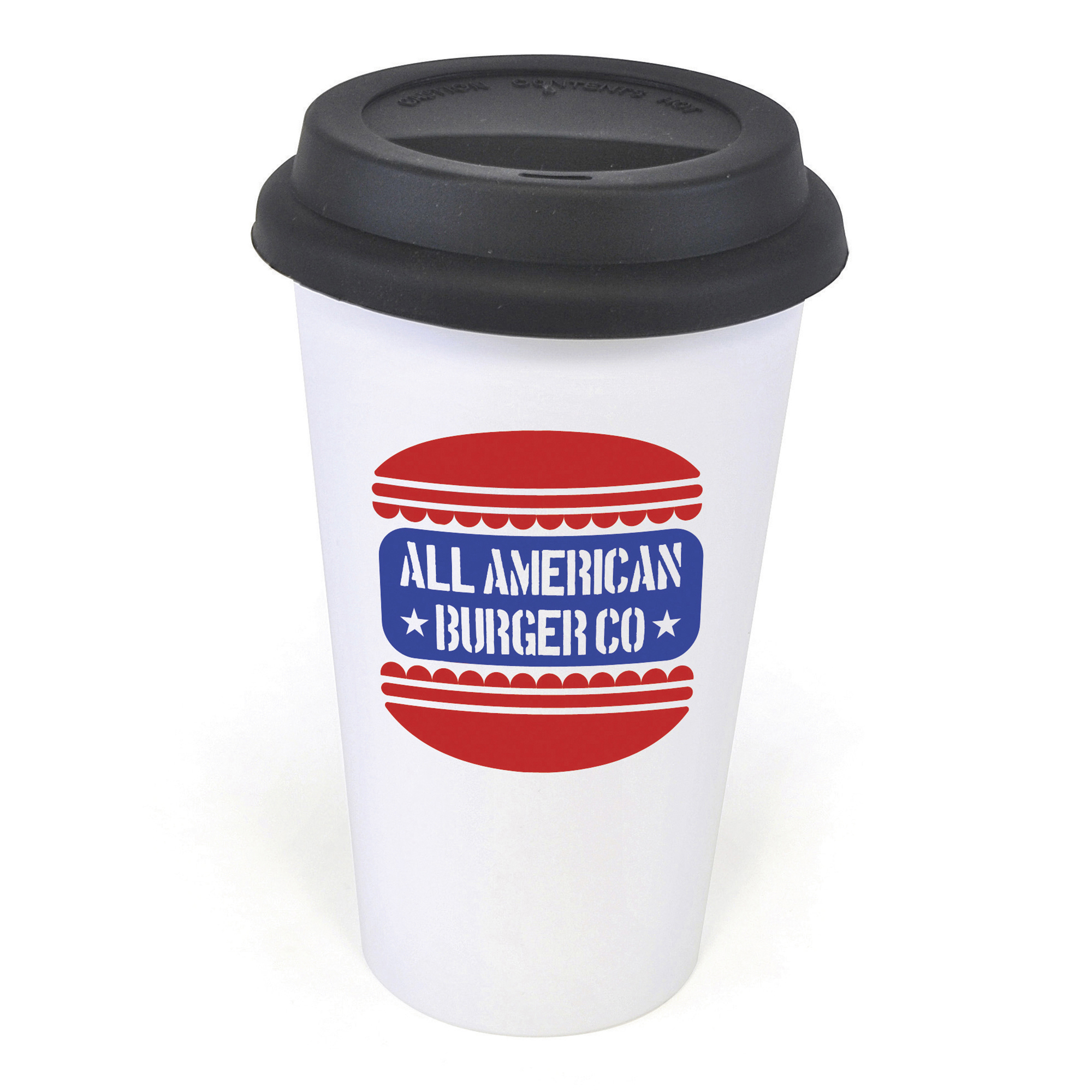 Plastic Take Out Mug