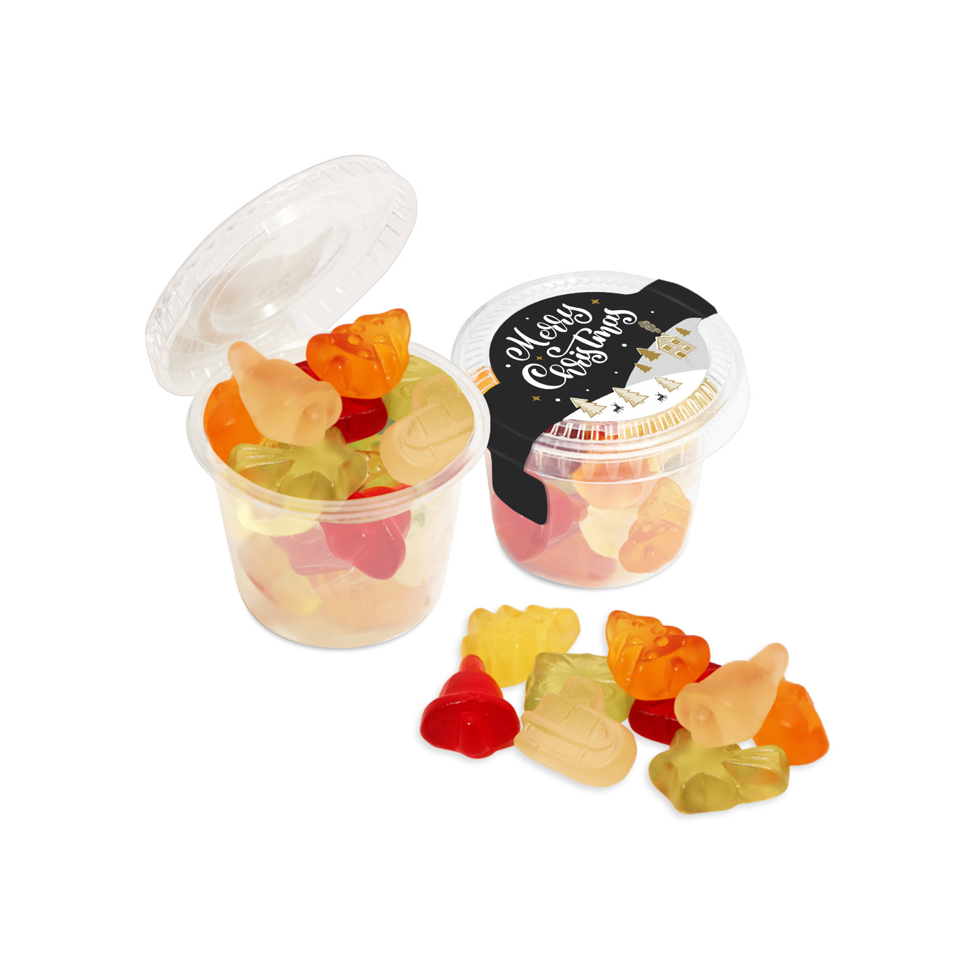 Winter Collection 2020 Eco Mini Pot With Kalfany Christmas Fruit Gums