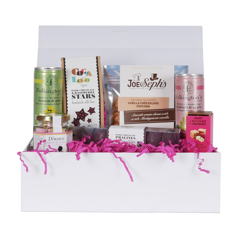 In The Pink - Presse & Nibbles Hamper - No Alcohol