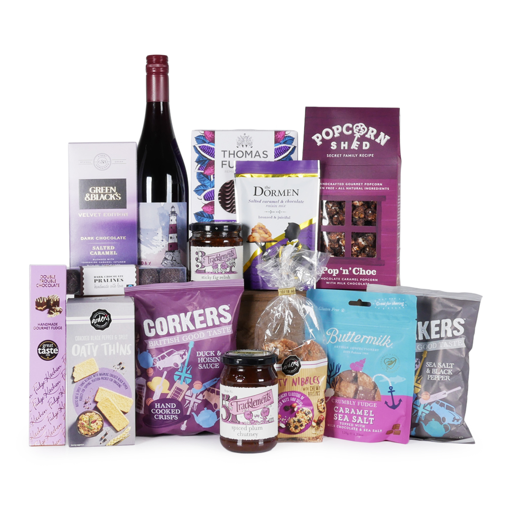 Sumptuos Delights With Wine Hamper