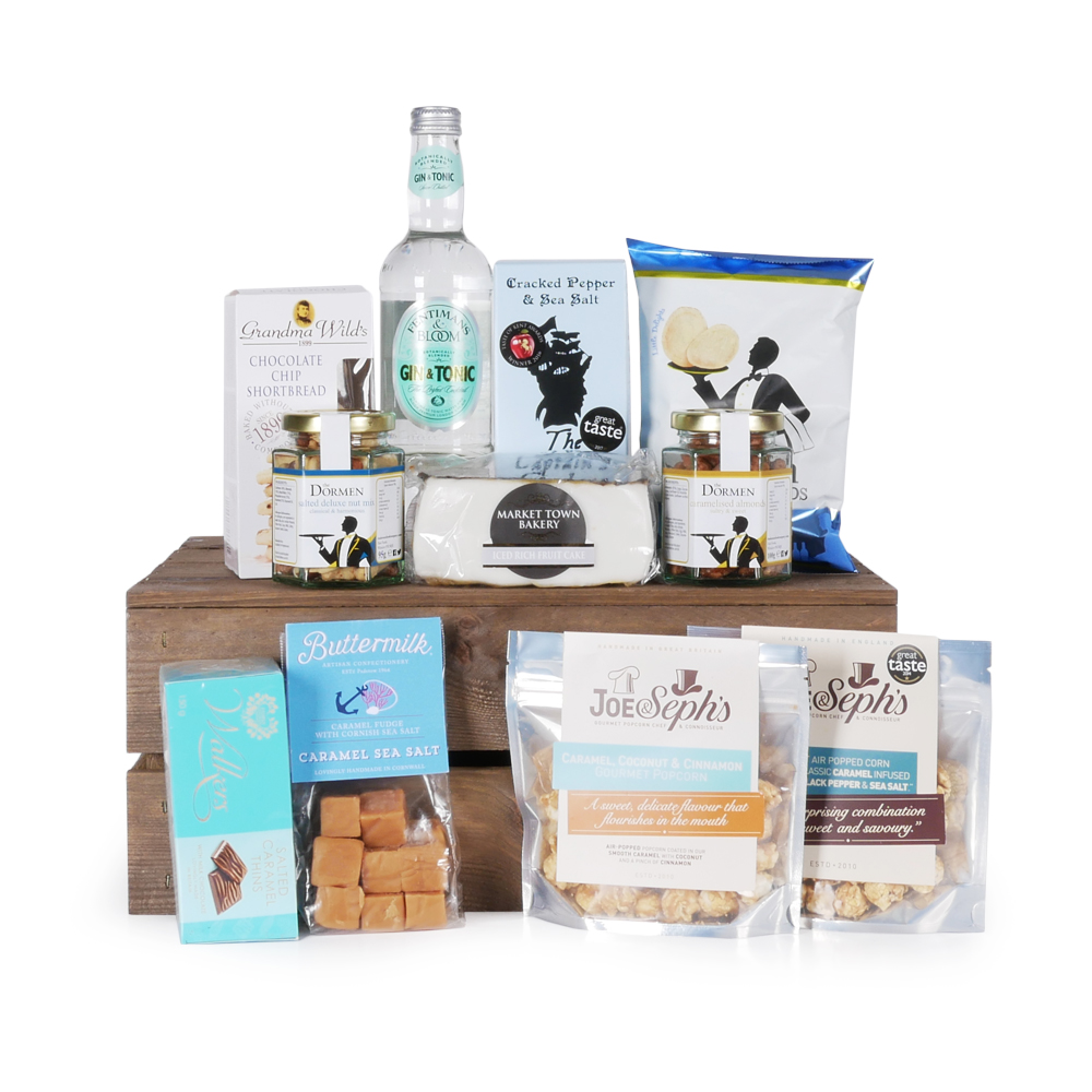 Tasty Treats With Gin Hamper