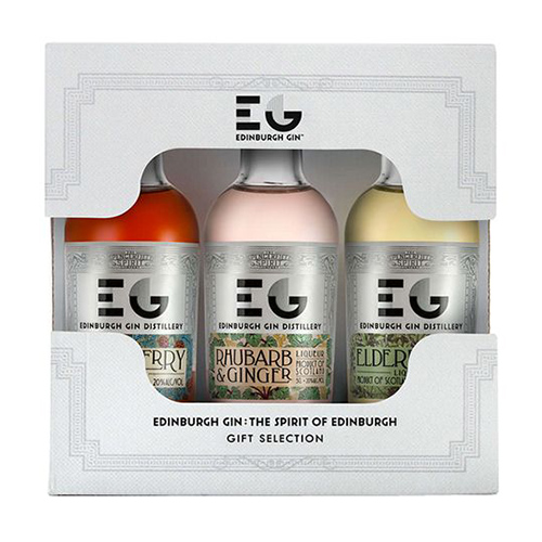 Edinburgh Gin Liqueur 50ml Trio Miniature Pack