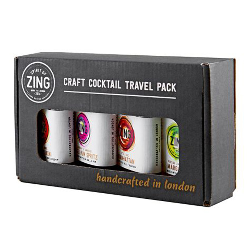 Spirit Of Zing Mixed Cocktail Travel Pack