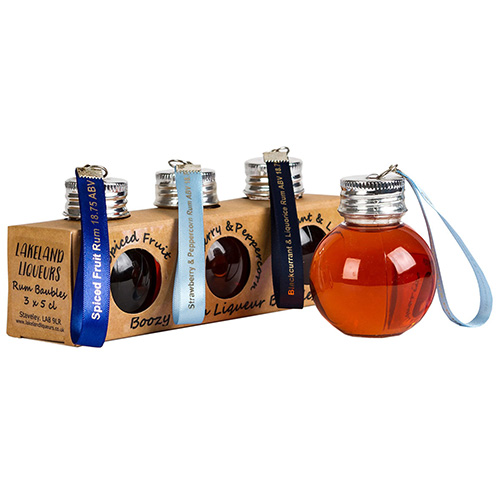 Lakeland Liqueurs - Boozy Rum Liqueur Bauble