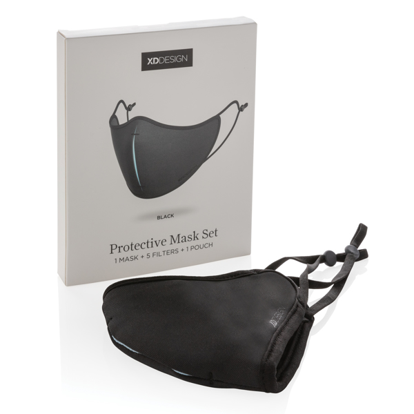 Xd Design Protective Mask Set, Black